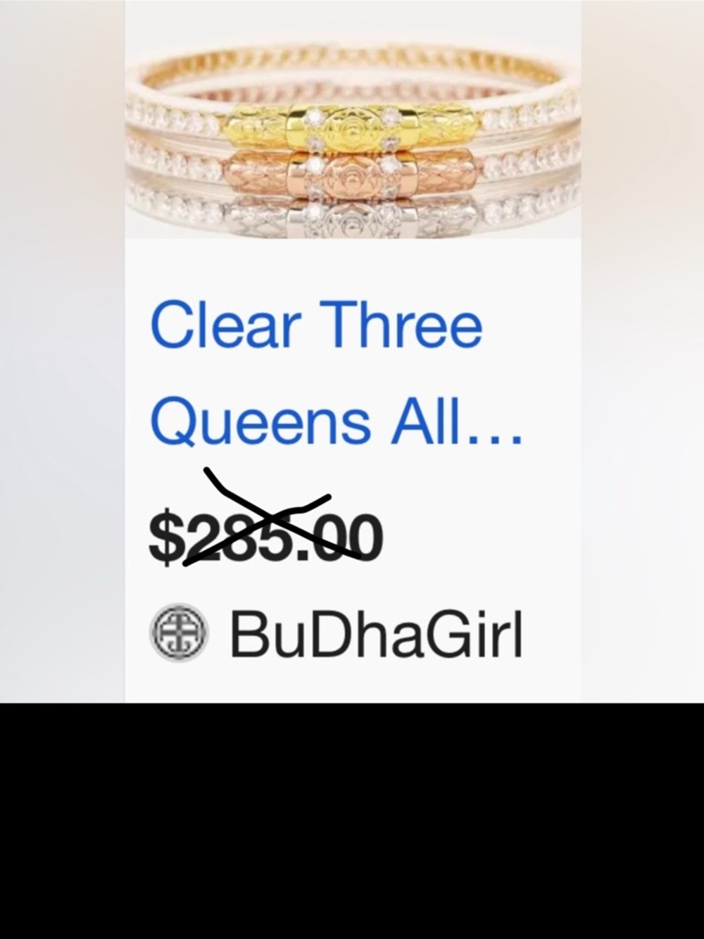 Gold, Silver, and Rose Gold Bangle Set